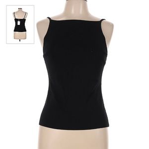 Cos high neck black top, NWT